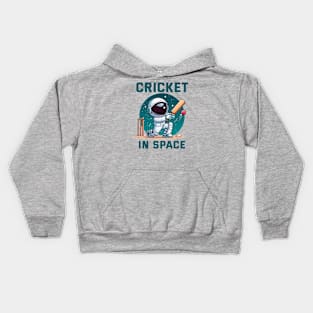 Cricket in Space - Play with Astro Kids Hoodie